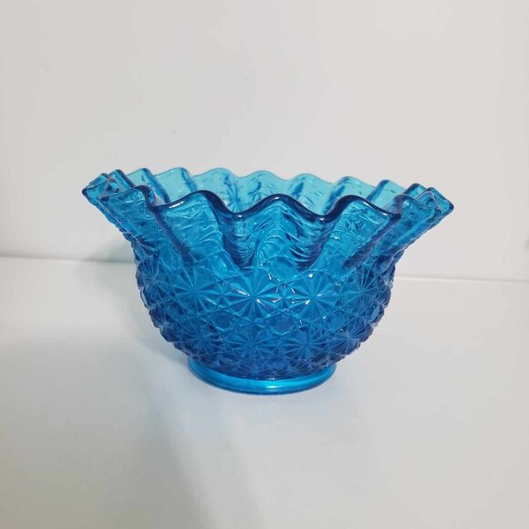 Daisy & Button blue bowl - Picture 4 of 5